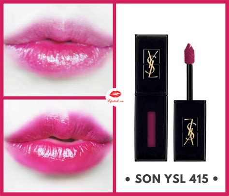 son ysl hồng cánh sen|hồng cánh sen.